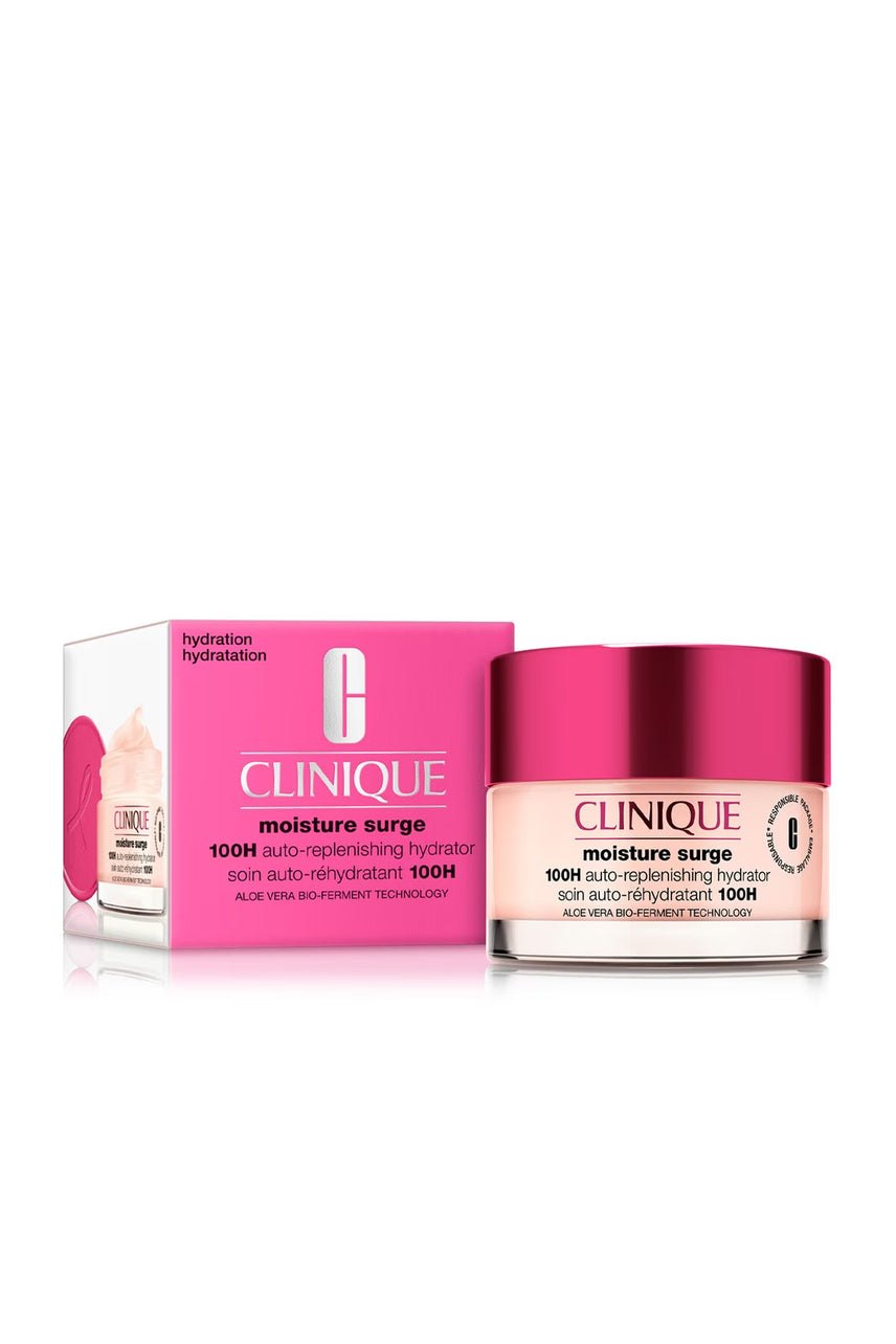 CLINIQUE Moisture Surge 100 Hour Auto-Replenishing Hydrator 50ml - BREAST CANCER AWARENESS - Life Pharmacy St Lukes