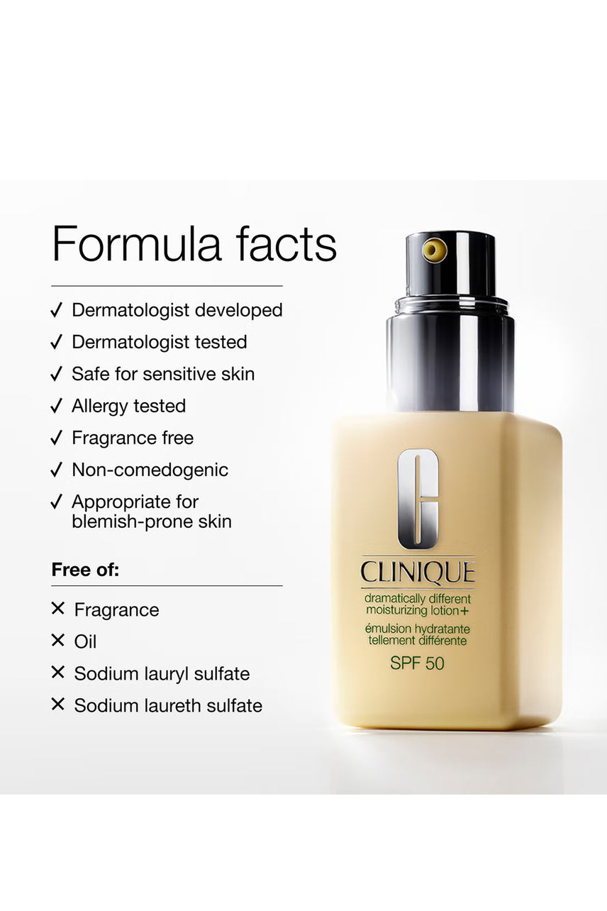 CLINIQUE Dramatically Different Moisturizing Lotion+ SPF50 50ml - Life Pharmacy St Lukes