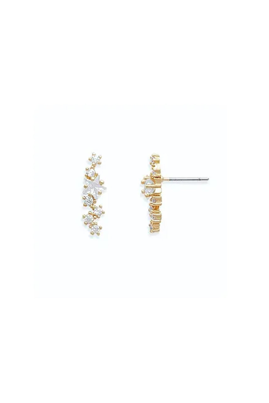EarSense Gold Crystal Starburst Studs - Life Pharmacy St Lukes