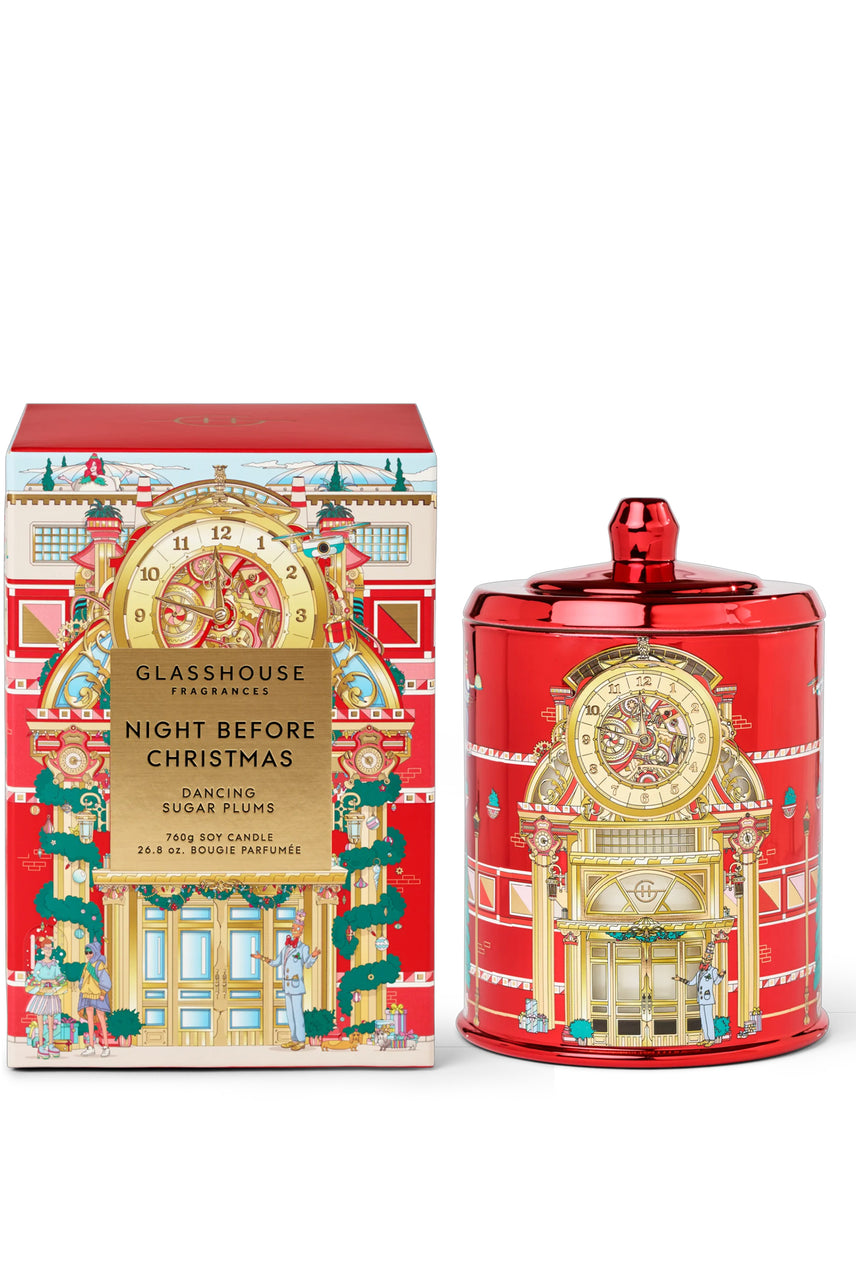 GLASSHOUSE FRAGRANCES Night Before Christmas Candle 760g - Life Pharmacy St Lukes