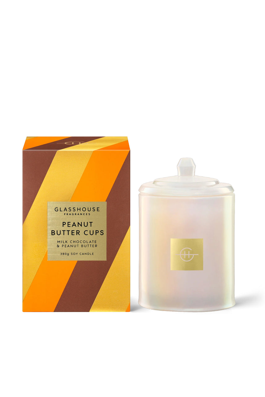 GLASSHOUSE FRAGRANCES Candle Peanut Butter Cups 380g - Life Pharmacy St Lukes