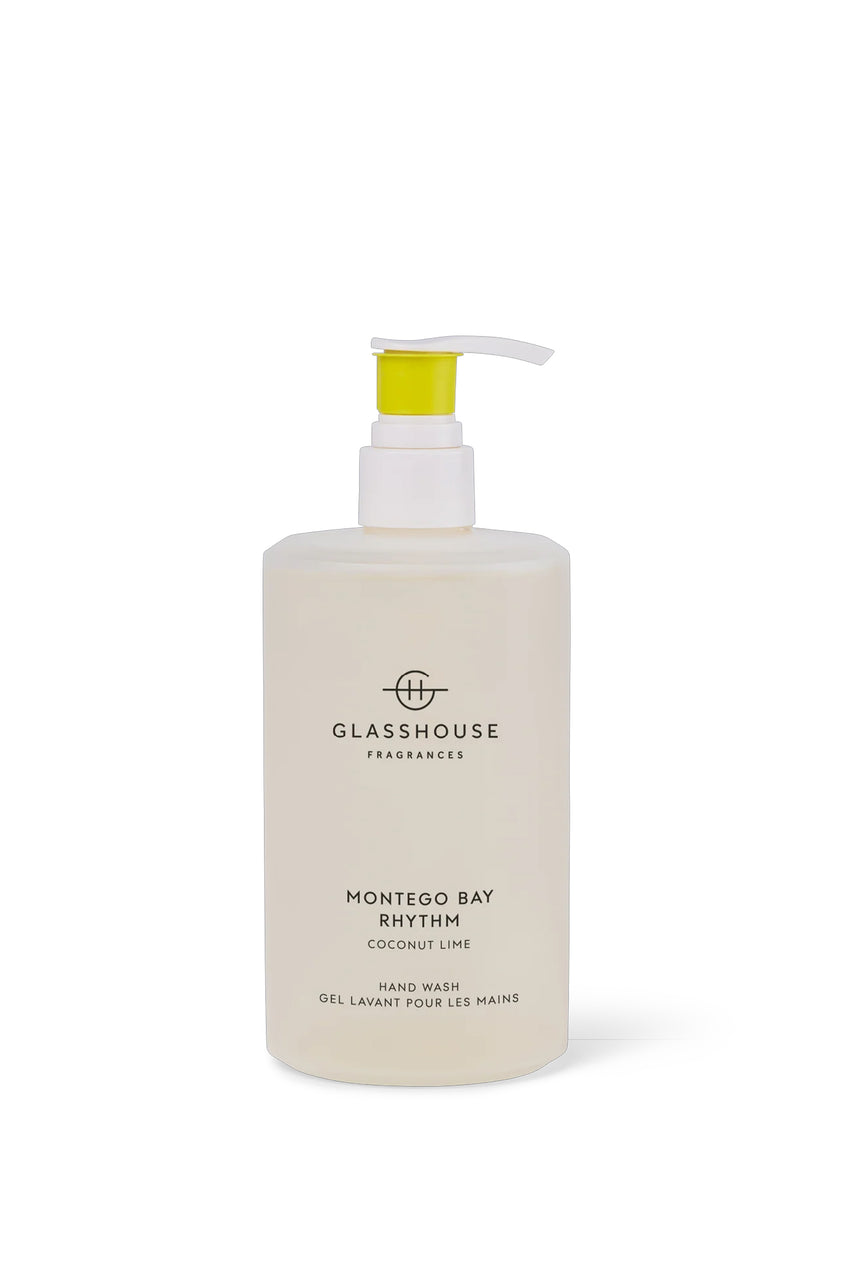GLASSHOUSE FRAGRANCE Hand Wash Montego Bay Rhythm 450ml - Life Pharmacy St Lukes