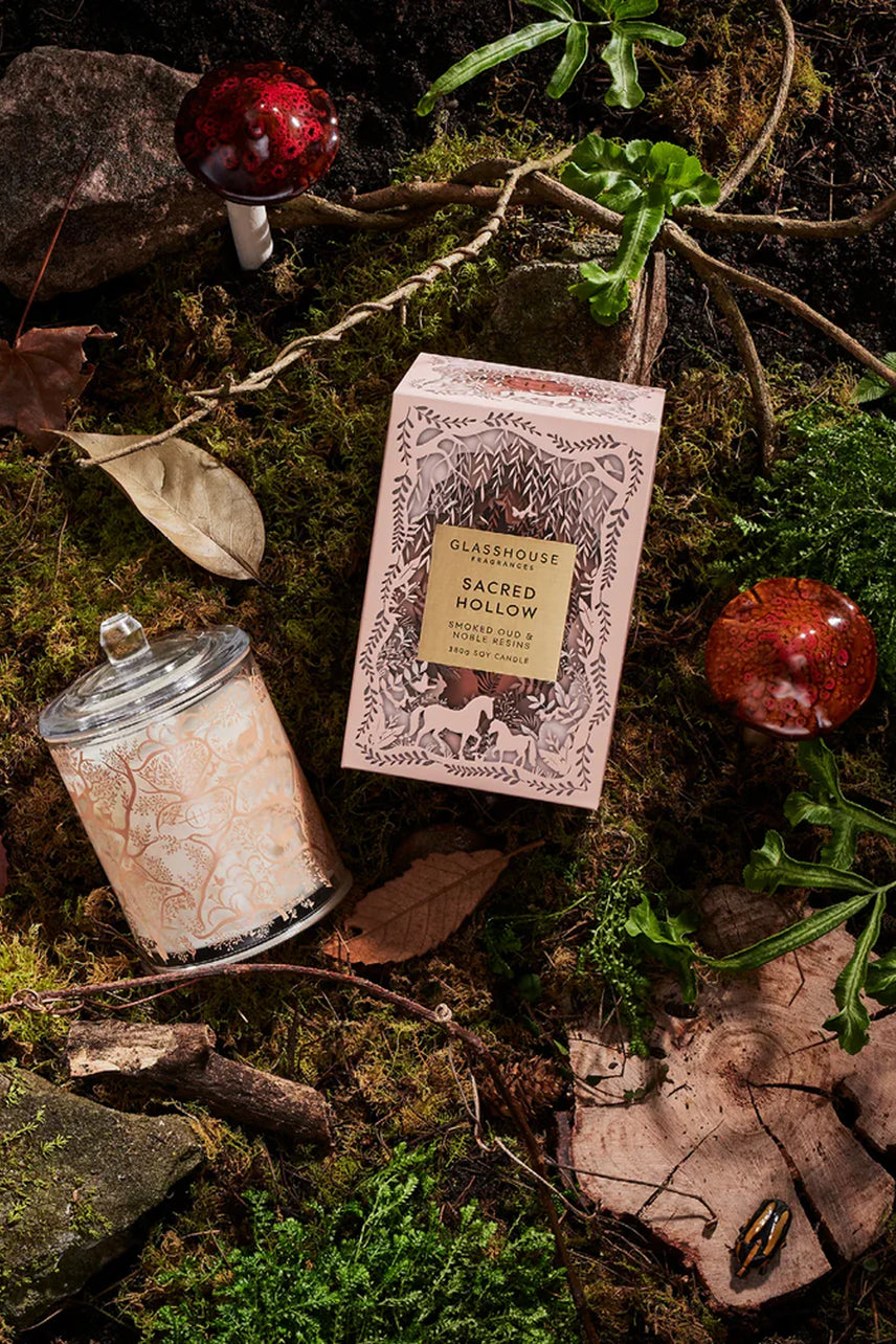 GLASSHOUSE FRAGRANCES Sacred Hollow Candle 380g - Life Pharmacy St Lukes