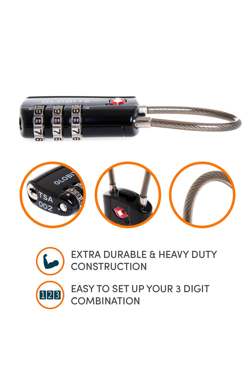 GLOBITE GBS021 TSA Long Neck Lock - Life Pharmacy St Lukes