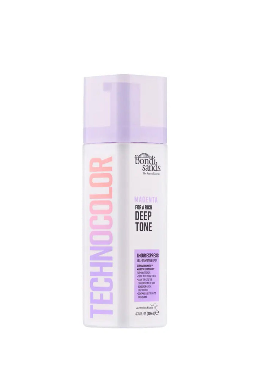 Bondi Sands Technocolor 1 Hour Express Self Tanning Foam Magenta 200ml - Life Pharmacy St Lukes
