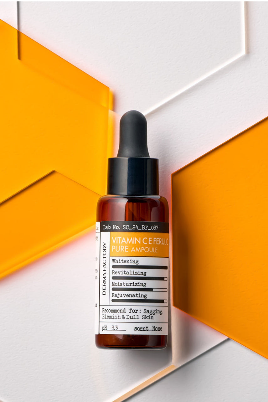 DermaF Vit C E Ferulic Pure Amp 22ml