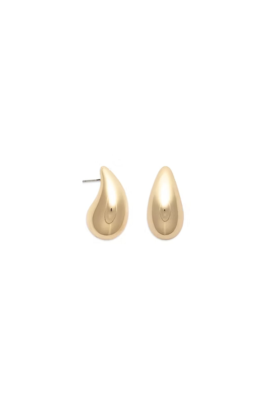 EarSense Puff Teardrop Stud Gold - Life Pharmacy St Lukes