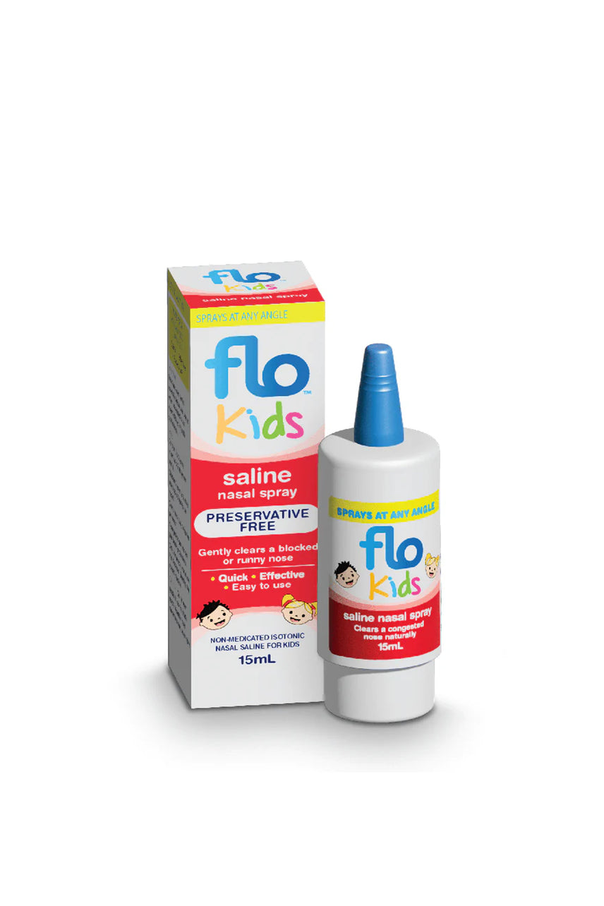 FLO Kids Saline Nasal Spray 15ml - Life Pharmacy St Lukes