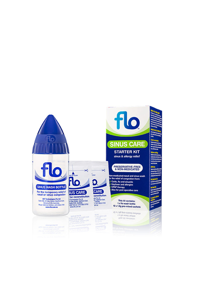 Flo Sinus Care Start Kit 12X Sachet + Bottle - Life Pharmacy St Lukes