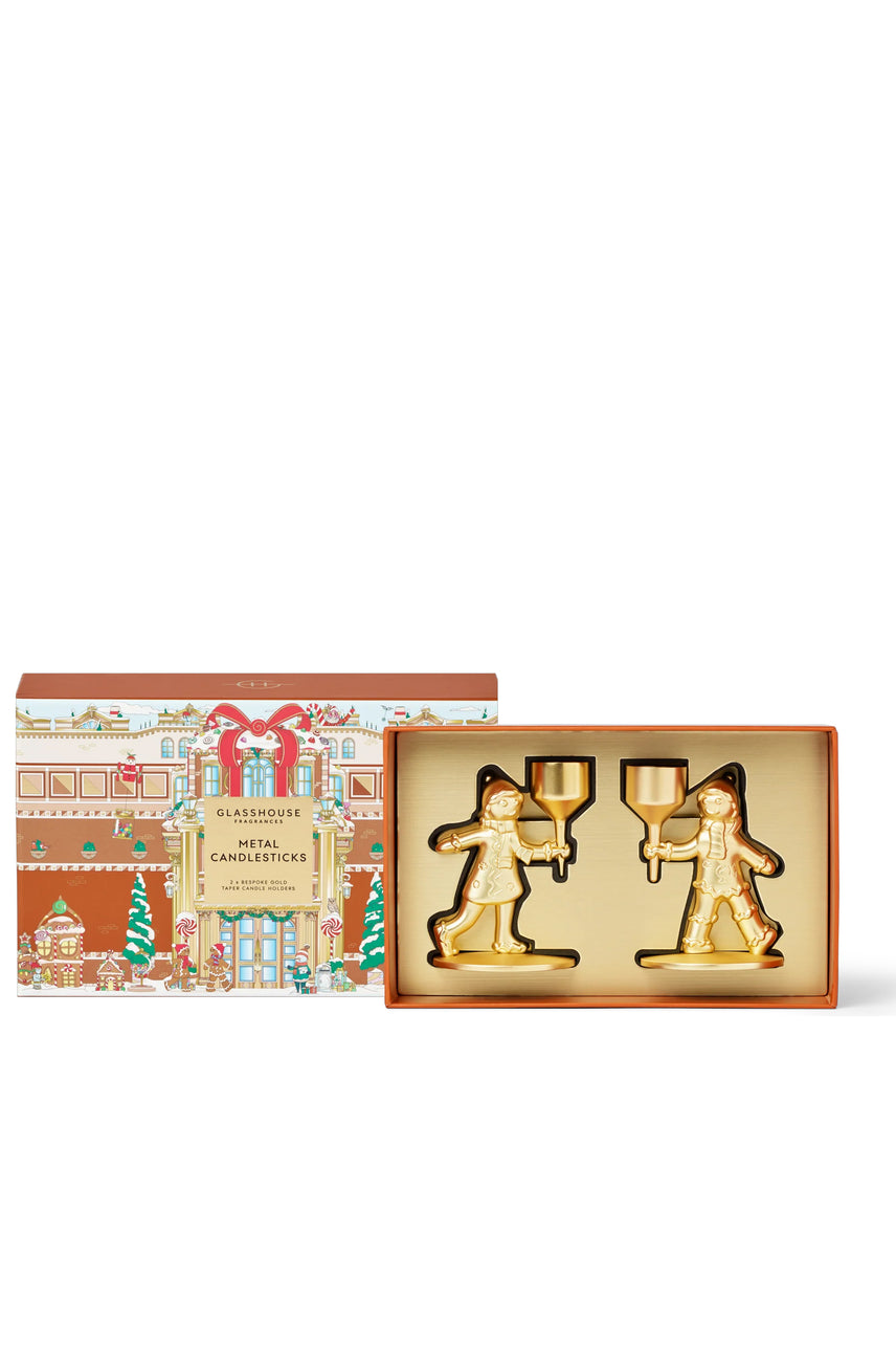 GLASSHOUSE FRAGRANCES Metal Candle Sticks Set - Life Pharmacy St Lukes