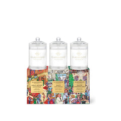 GLASSHOUSE FRAGRANCES Candle Trio 3x60g