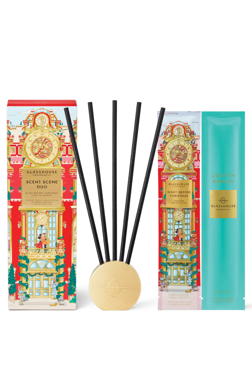 GLASSHOUSE FRAGRANCES Night Before Christmas & lost in Amalfi Scent Scene Set - Life Pharmacy St Lukes