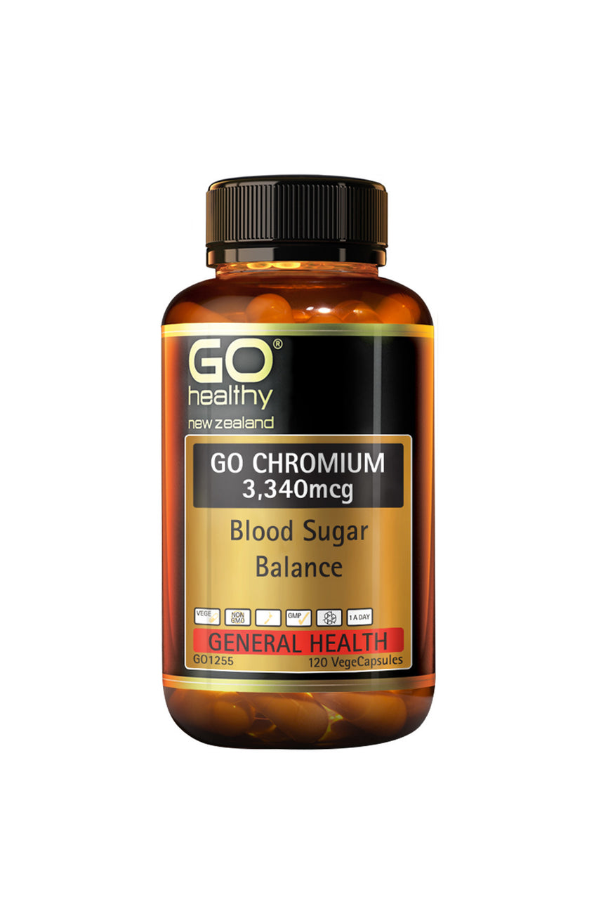GO Healthy Chromium 3340mcg 120 Capsules - Life Pharmacy St Lukes