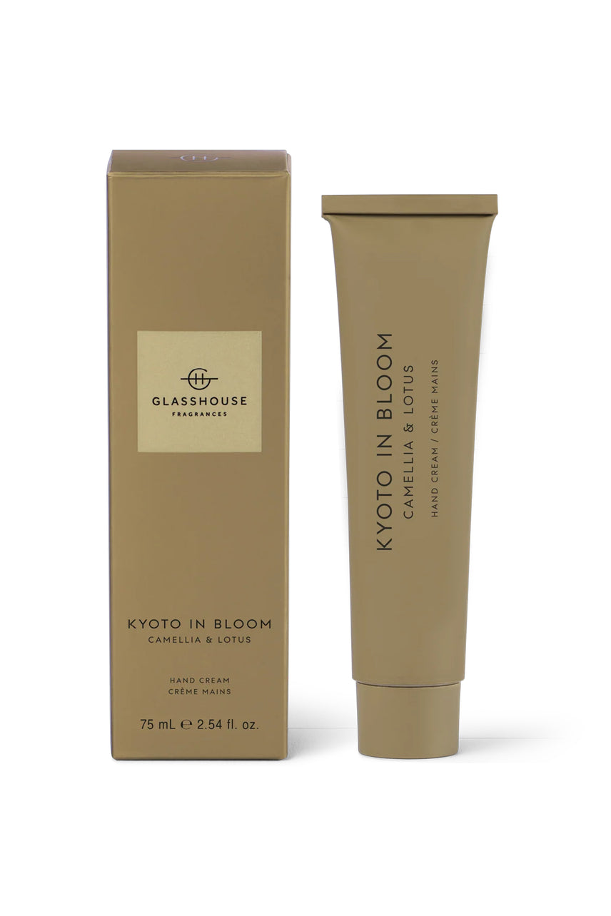 GLASSHOUSE FRAGRANCE Hand Cream Kyoto In Bloom 75ml - Life Pharmacy St Lukes