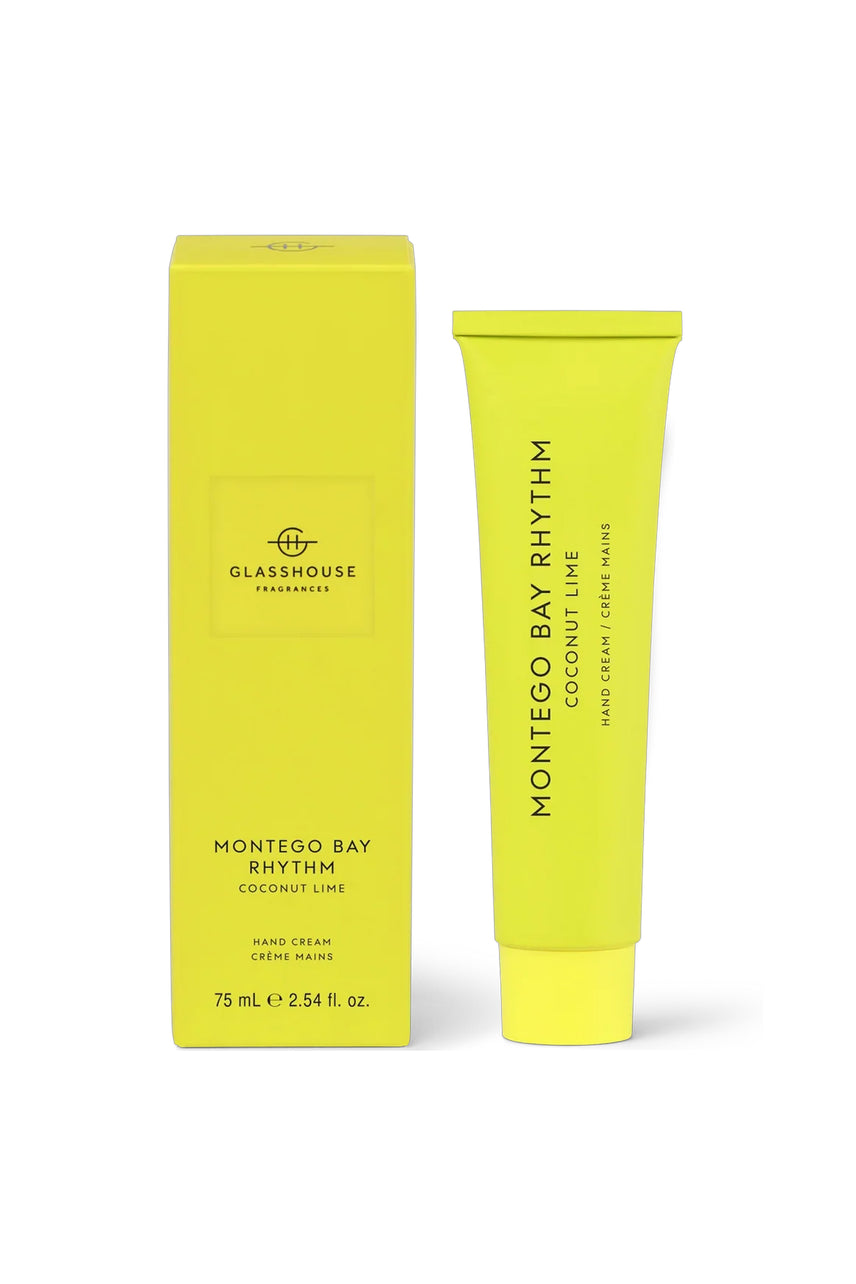GLASSHOUSE FRAGRANCE Hand Cream Montego Bay Rhythm 75ml - Life Pharmacy St Lukes