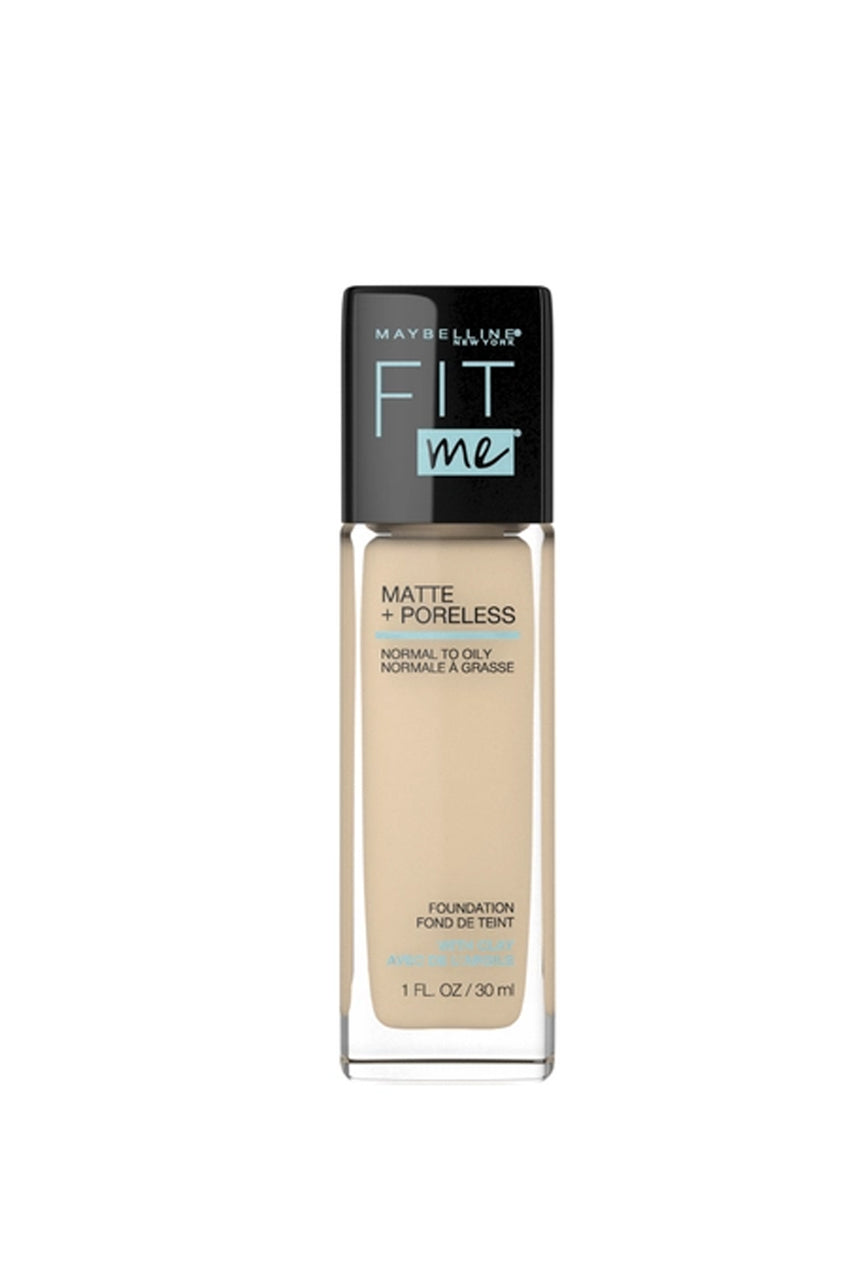 MAYBELLINE Fit Me Matte + Poreless Foundation 118 Light Beige - Life Pharmacy St Lukes