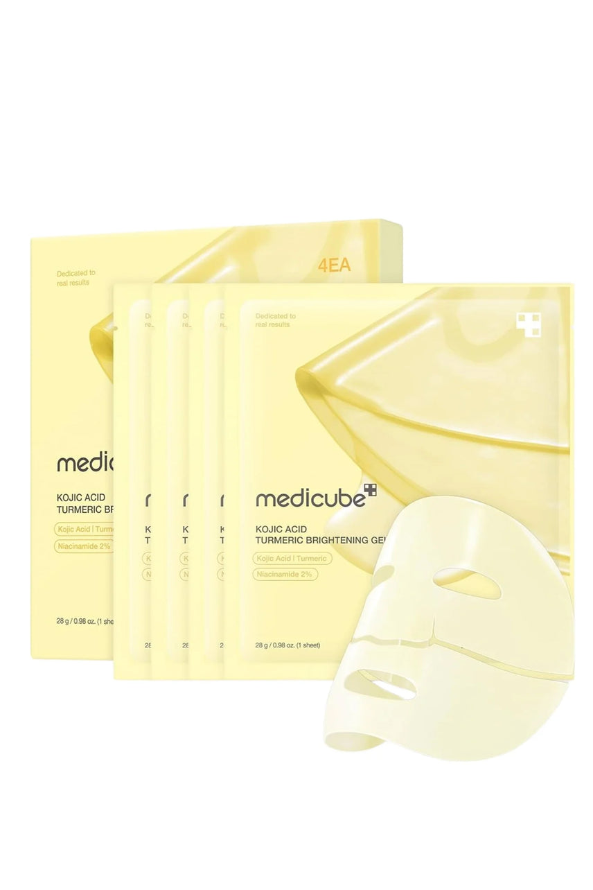 MEDICUBE Kojic Acid Turmeric Mask 4pk - Life Pharmacy St Lukes