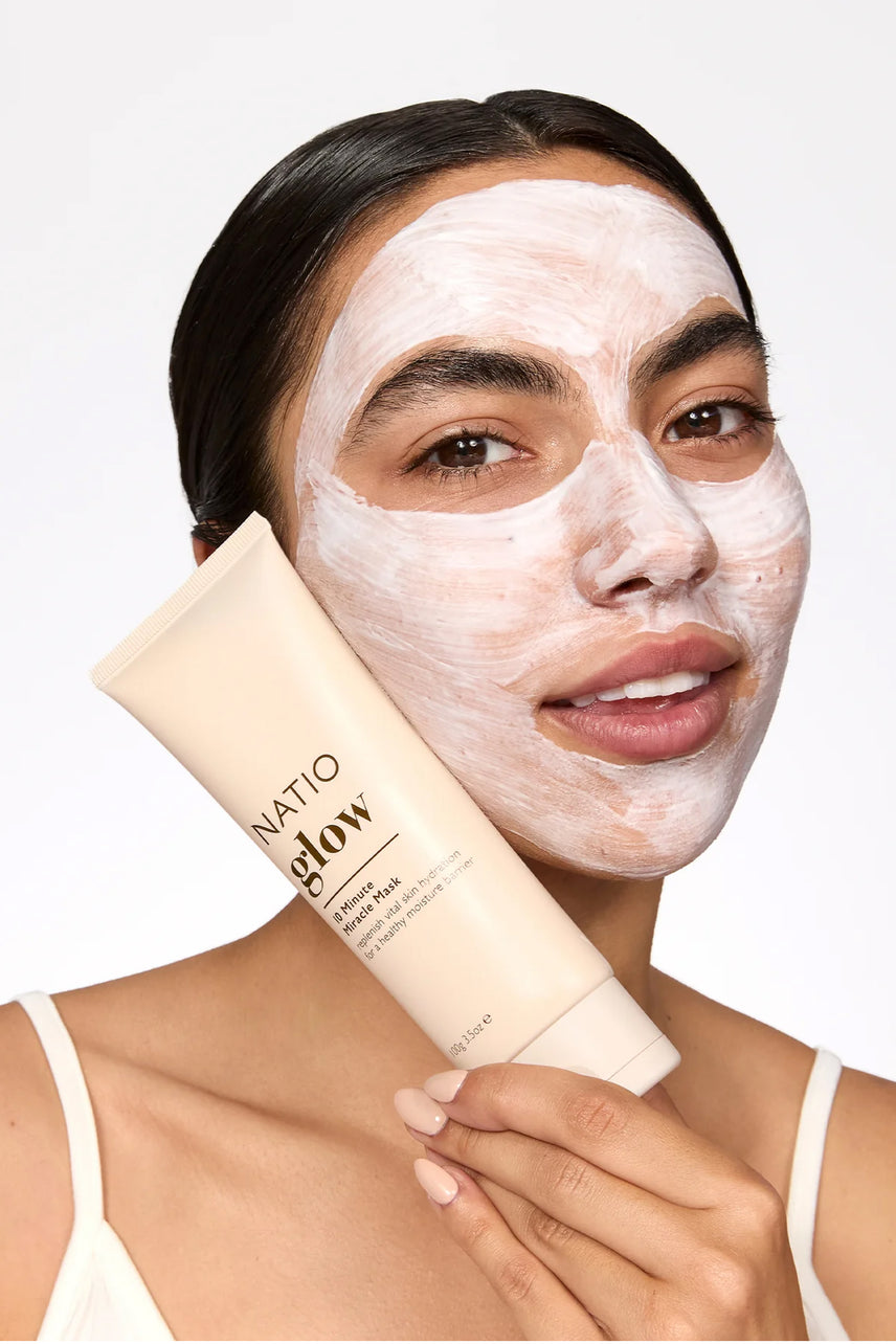 NATIO Glow 10 Minute Miracle Mask 100g - Life Pharmacy St Lukes
