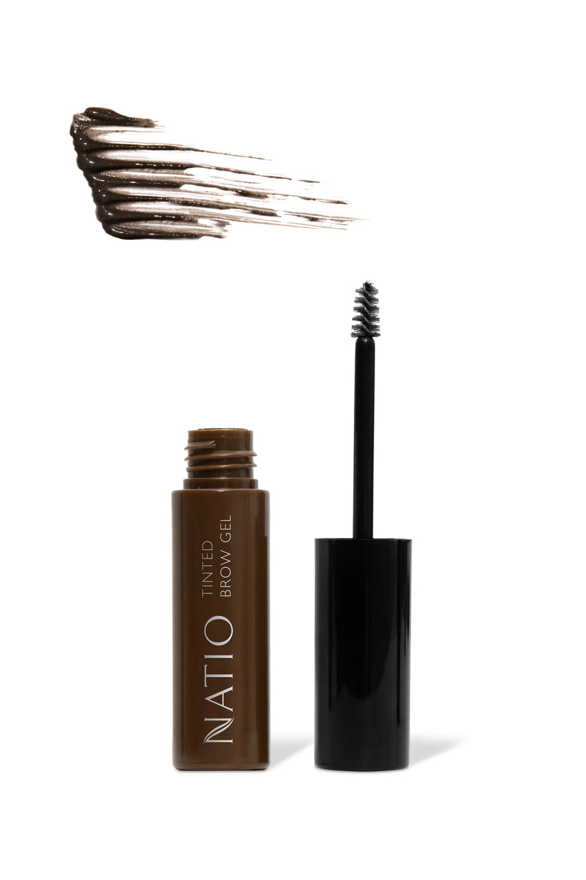 NATIO Tinted Brow Gel Dark Brown - Life Pharmacy St Lukes