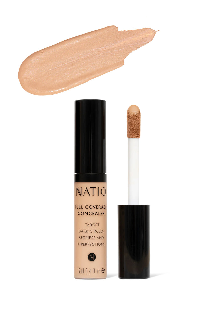 NATIO Full Coverage Concealer Dark Medium - Life Pharmacy St Lukes