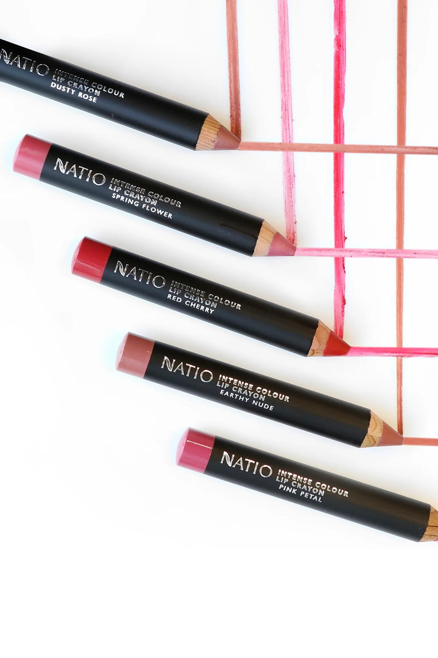 NATIO Intense Colour Lip Crayon Spring Flower - Life Pharmacy St Lukes