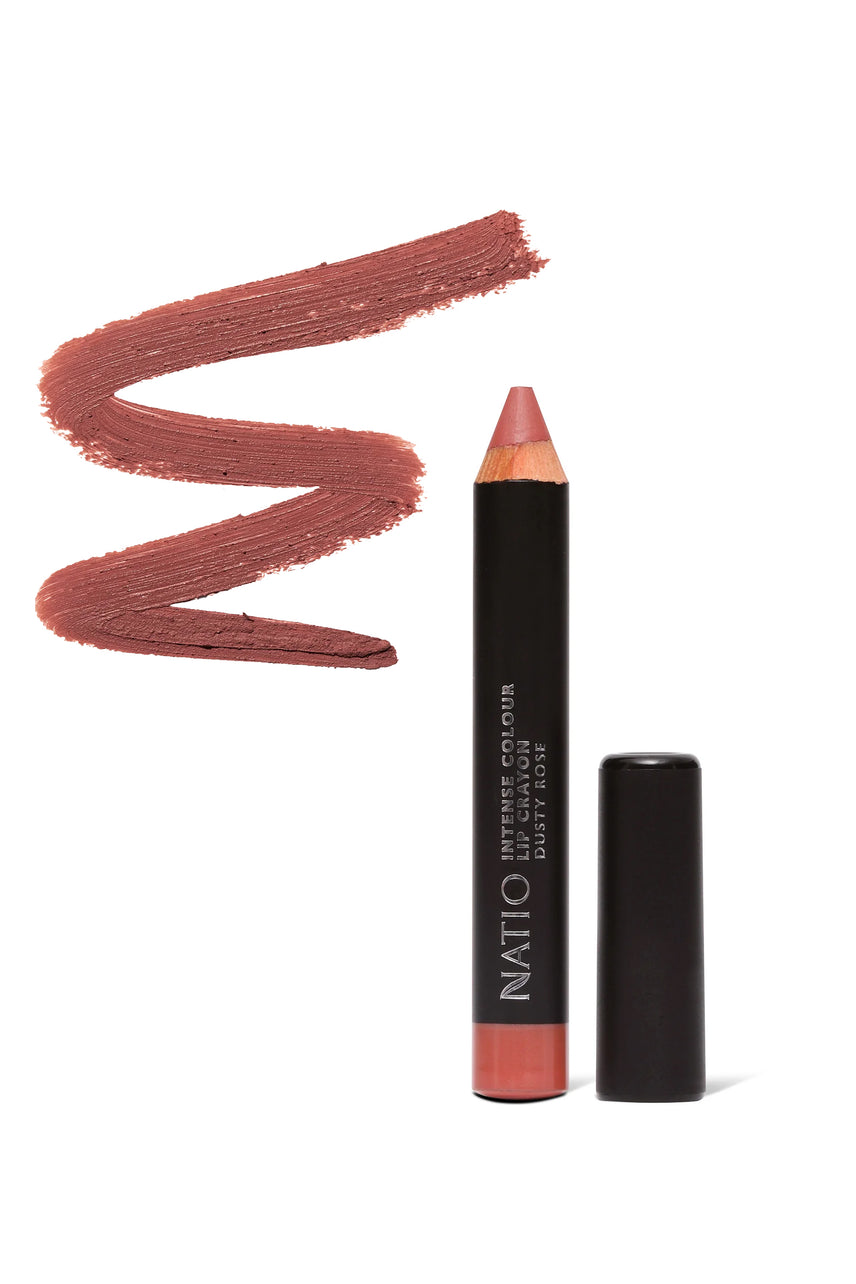 NATIO Intense Colour Lip Crayon Dusty Rose - Life Pharmacy St Lukes