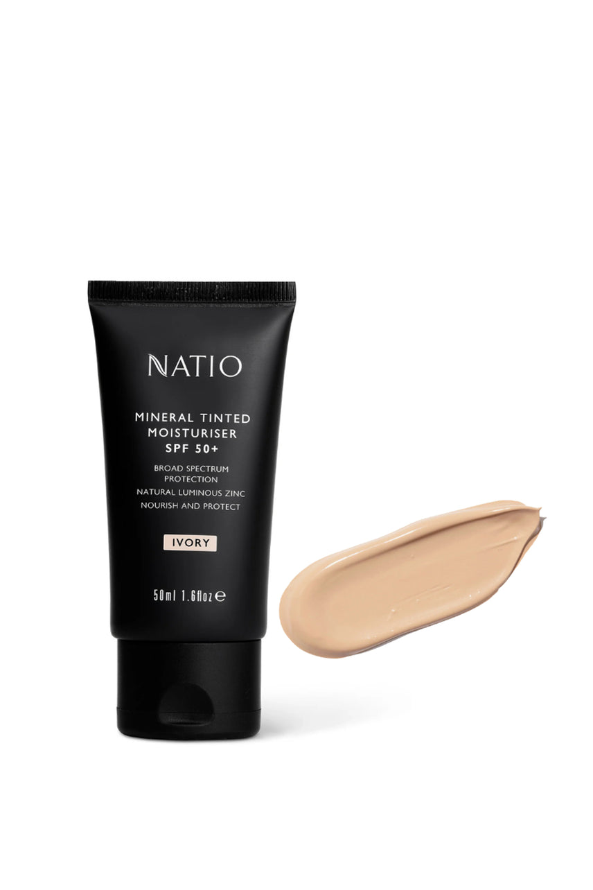 NATIO Mineral Tinted Moisturiser SPF50+ SPF50+ Ivory - Life Pharmacy St Lukes