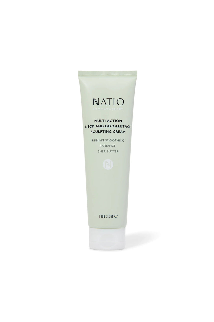 NATIO Aromatherapy Multi Action Neck and Décolletage Sculpting Cream 100g - Life Pharmacy St Lukes