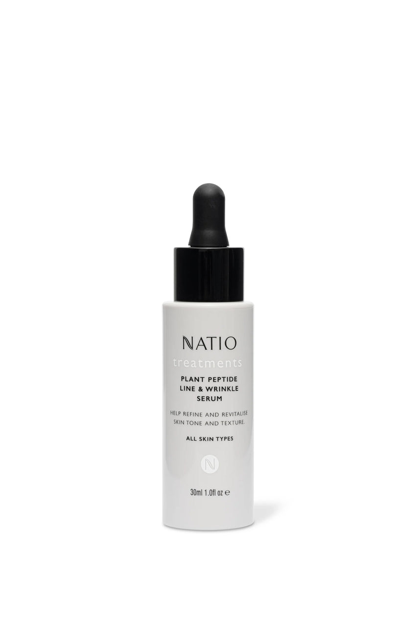 NATIO Treatment Plant Peptide Line & Wrinkle Serum 30ml - Life Pharmacy St Lukes