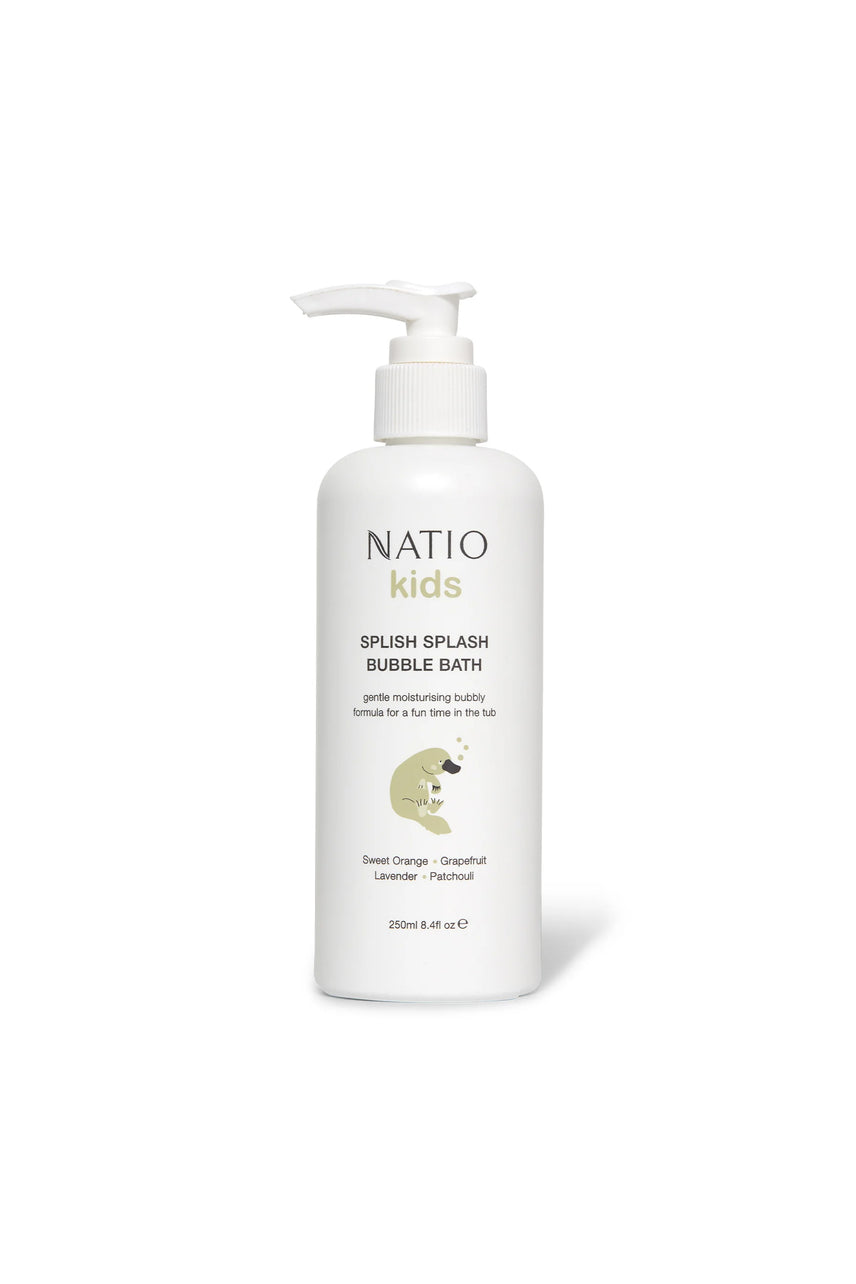 NATIO Kids Splish Splash Bubble Bath 250ml - Life Pharmacy St Lukes