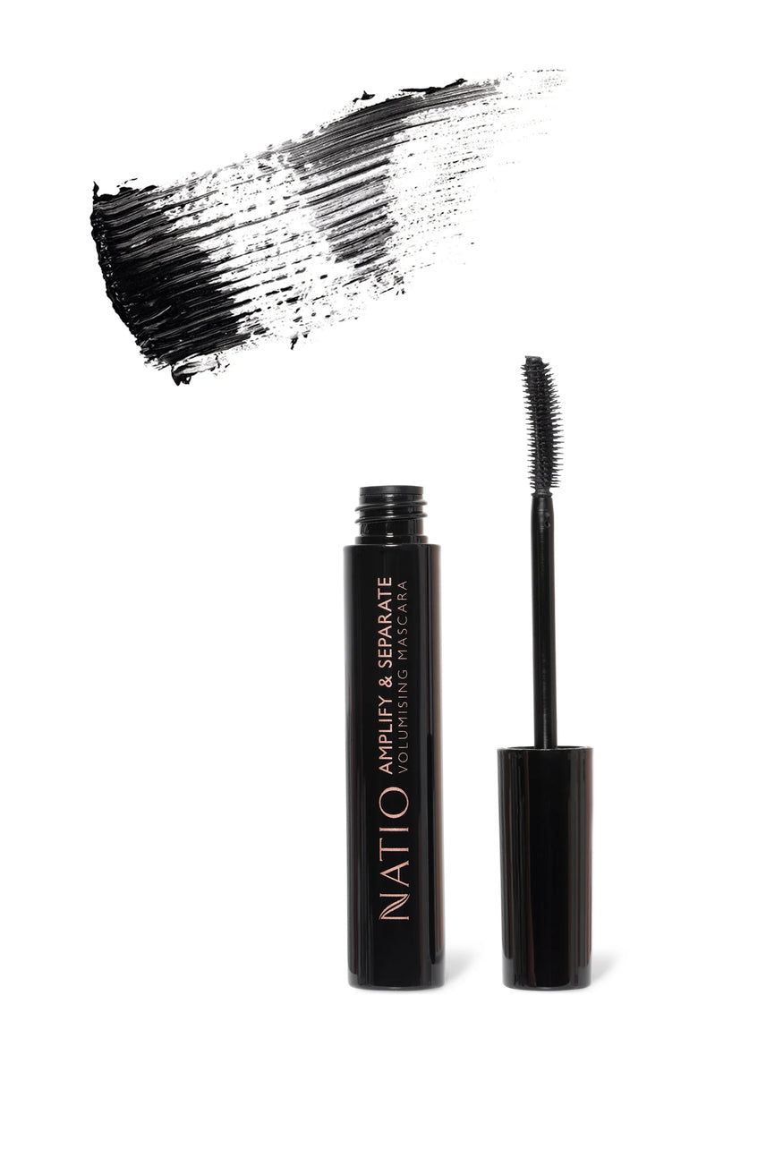 NATIO Amplify & Separate Volumising Mascara Black - Life Pharmacy St Lukes