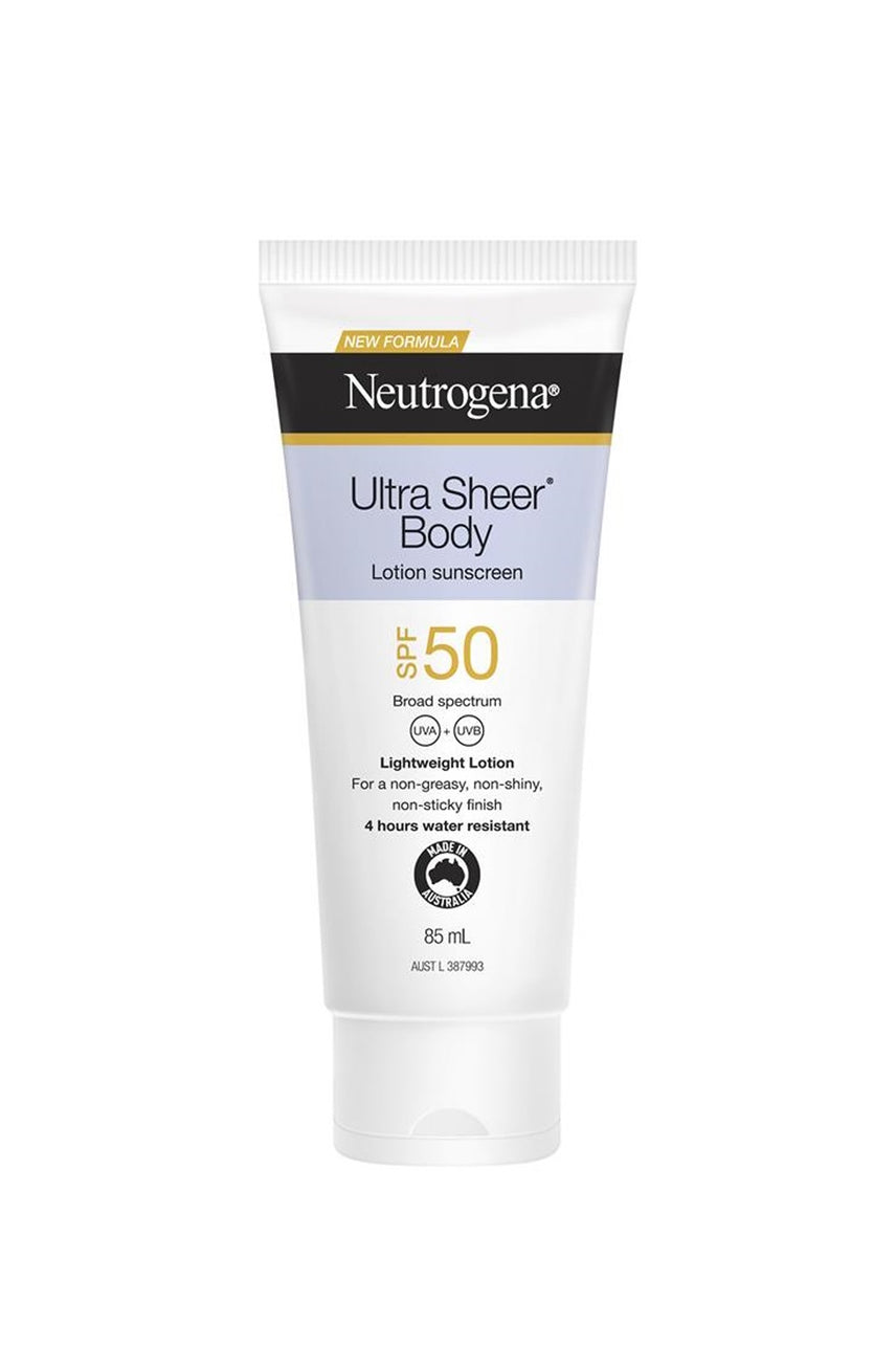 NEUTROGENA Ultra Sheer Face Sun Screen SPF50 Lotion 85ml - Life Pharmacy St Lukes