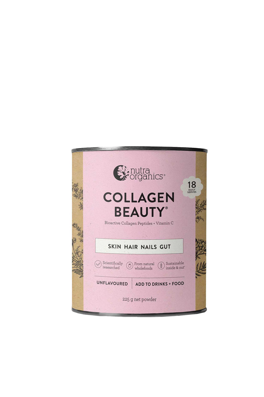 NUTRA ORGANICS Collagen Beauty Bioactive Collagen Peptides + Vitamin C 225g - Life Pharmacy St Lukes