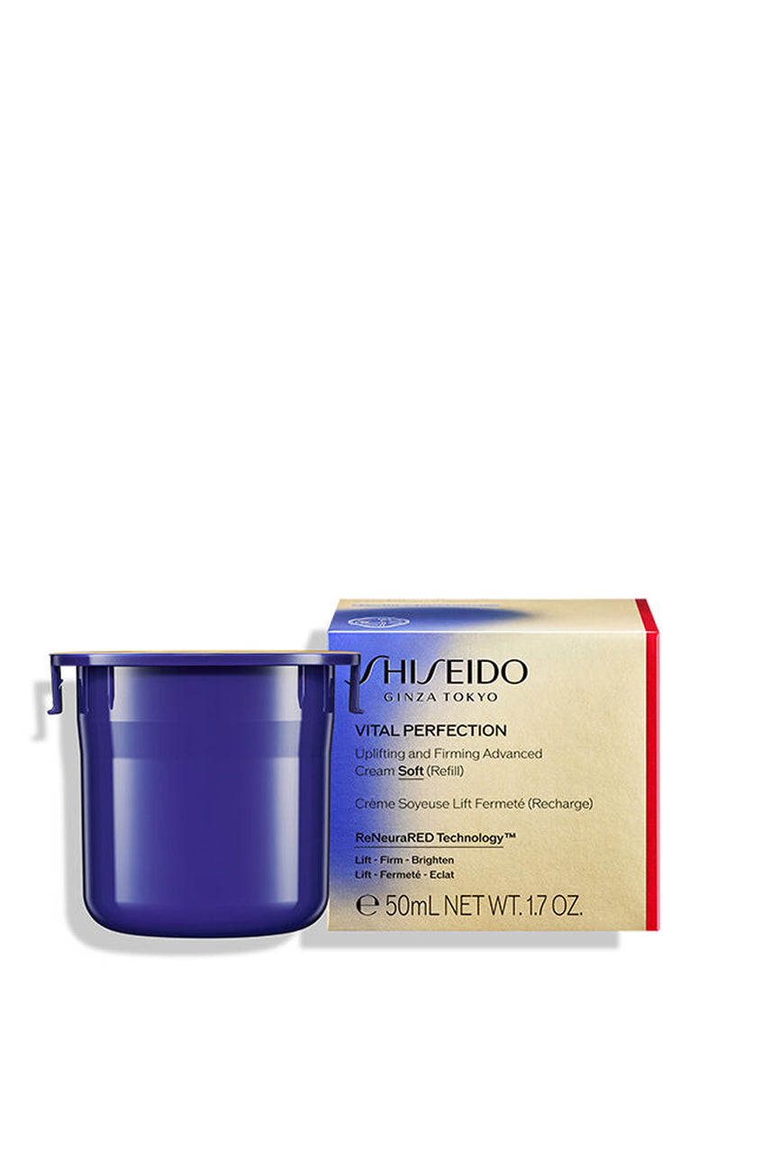 SHISEIDO Vital Perfection Uplifting & Firming Advanced Cream Soft REFILL 50ml - Life Pharmacy St Lukes
