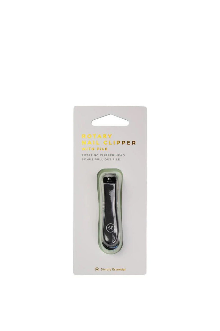 SIMPLY ESSENTIAL 20-2140 Rotary Nail Clipper with File - Life Pharmacy St Lukes
