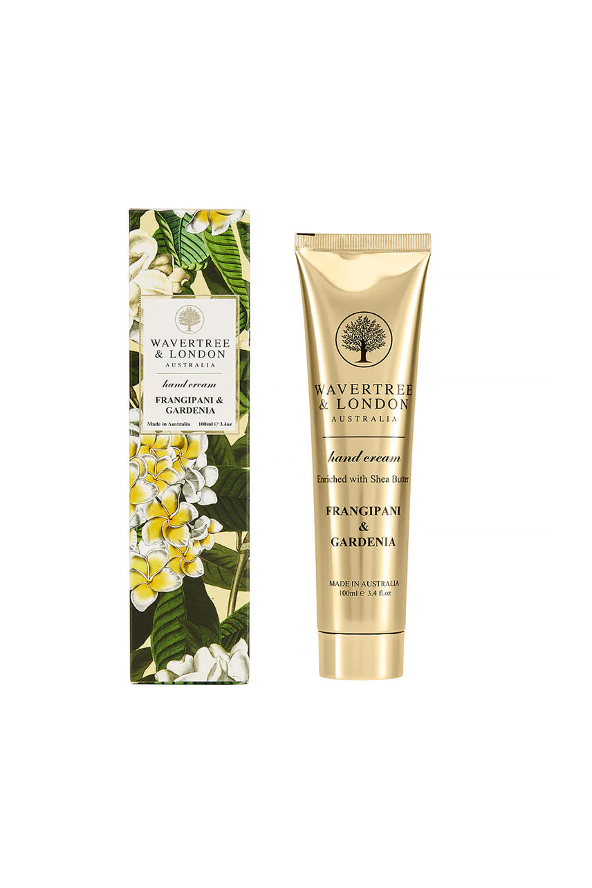 WAVERTREE & LONDON Hand Cream Frangipani & Gardenia 100ml - Life Pharmacy St Lukes