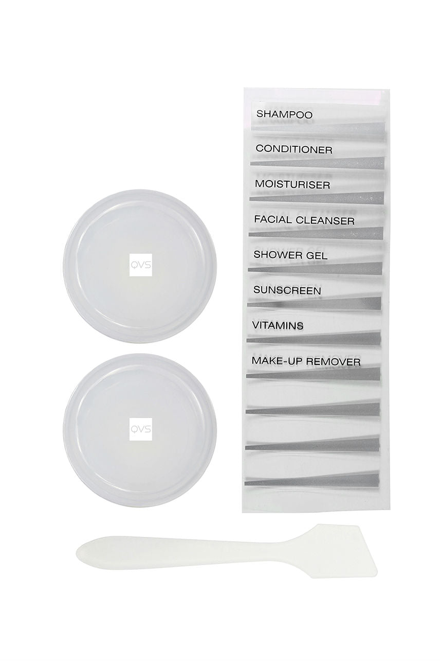 QVS 10-1403 2 Travel Jars 20ml - Life Pharmacy St Lukes