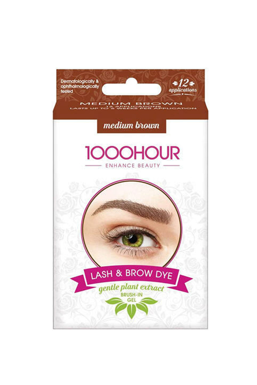 1000 Hour Lash & Brow Dye Kit - Medium Brown - Life Pharmacy St Lukes