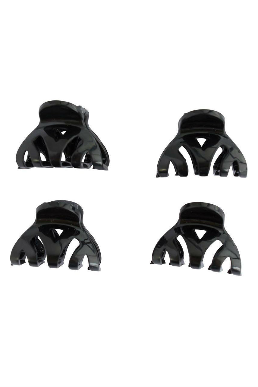 MAE 40-2404BK Claw Grip Petite Black 4pcs - Life Pharmacy St Lukes