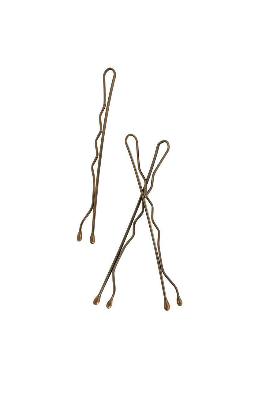 MAE 40-2600BR Bobby Pin 4.5cm Brown 80pcs - Life Pharmacy St Lukes