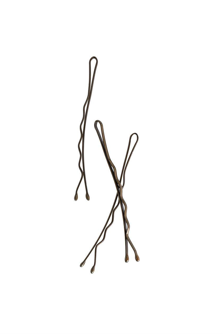 MAE 40-2603BR Bobby Pin Contour 5cm Brown 60pcs - Life Pharmacy St Lukes