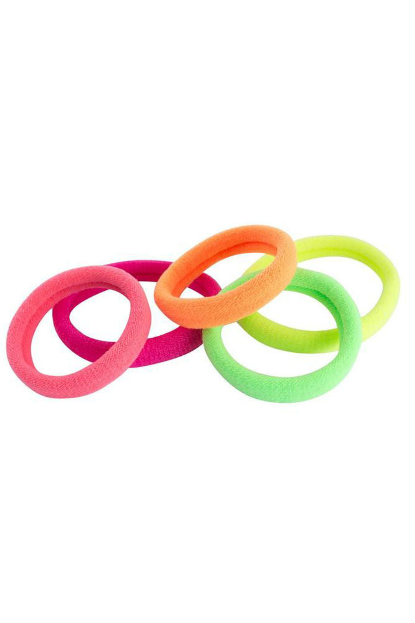 MAE 40-3200AN Elastic Ponytails Neon 15pcs - Life Pharmacy St Lukes