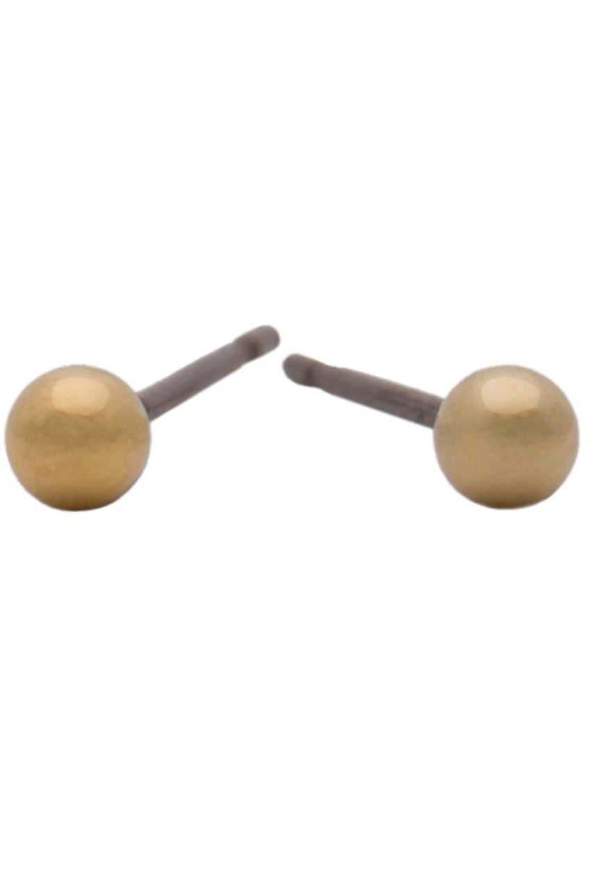 EURO 5mm Gold Ball Studs - Life Pharmacy St Lukes