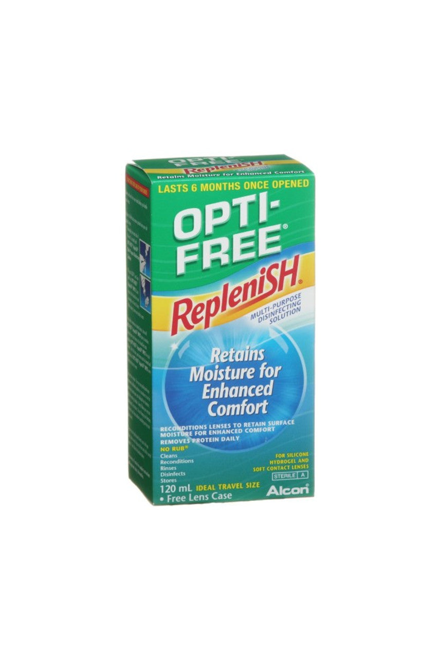 ALCON Optifree Replenish 120ml - Life Pharmacy St Lukes
