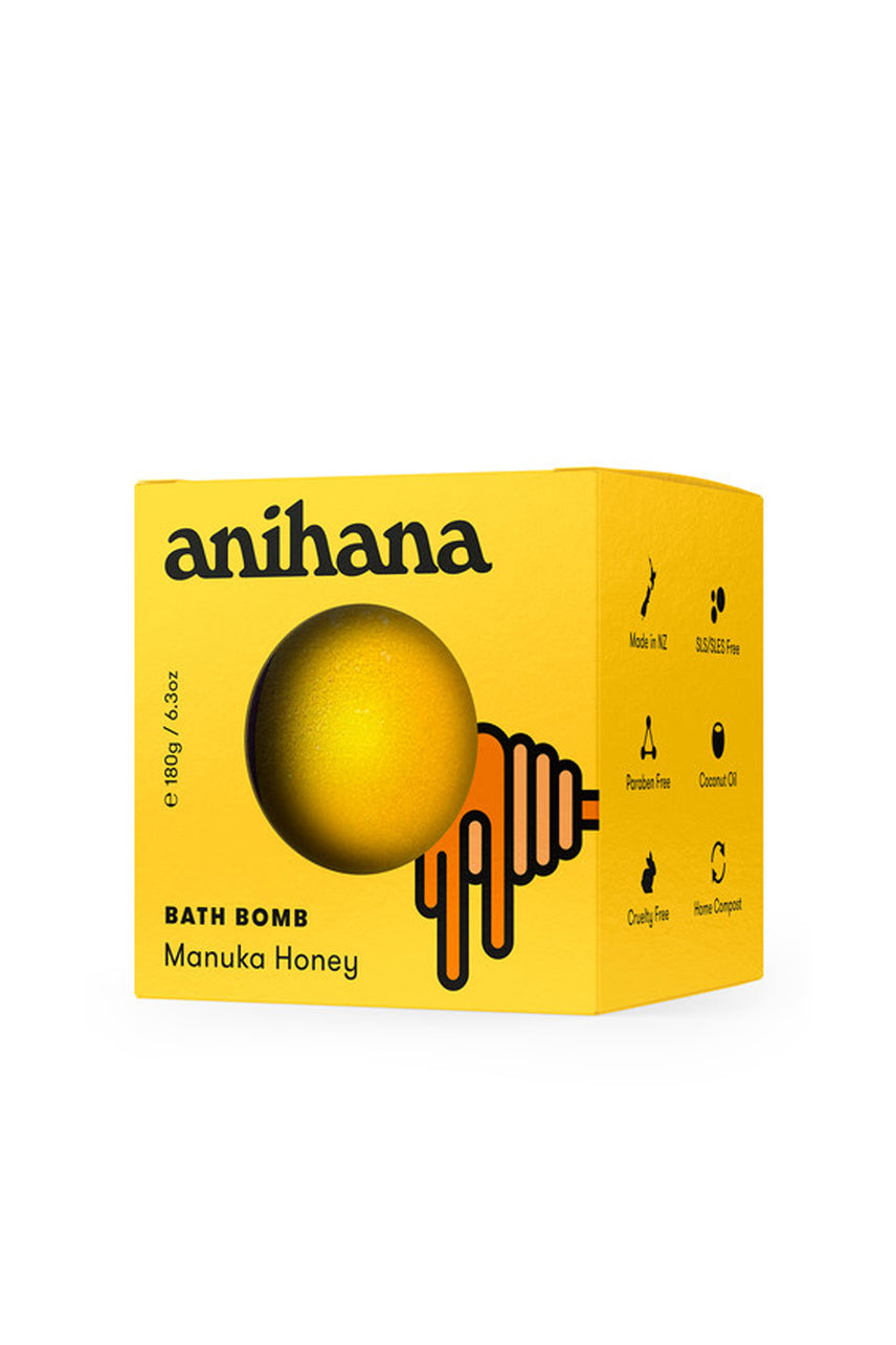 ANIHANA Bath Bomb Manuka Honey 180g - Life Pharmacy St Lukes