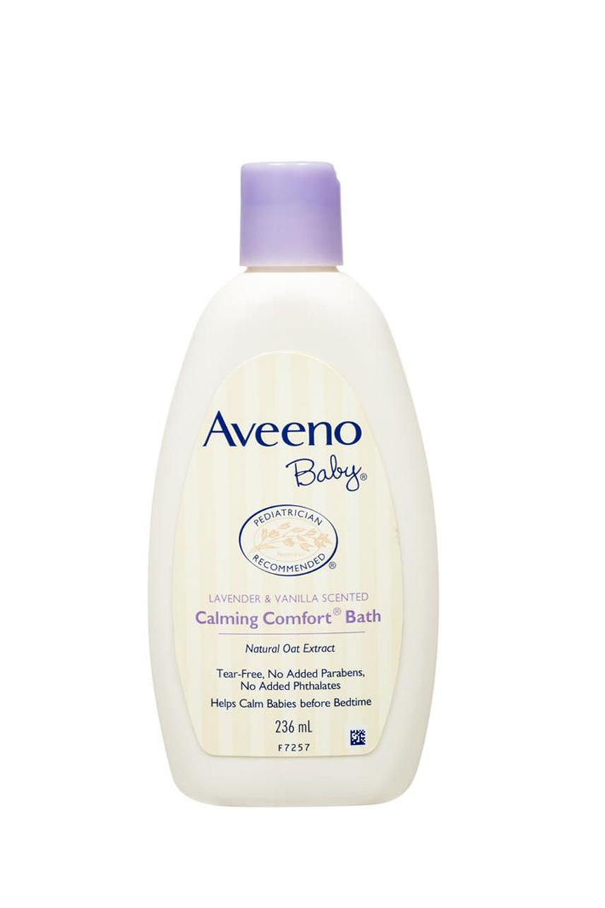 AVEENO Baby Calming Comfort Lavender & Vanilla Bath 236ml - Life Pharmacy St Lukes