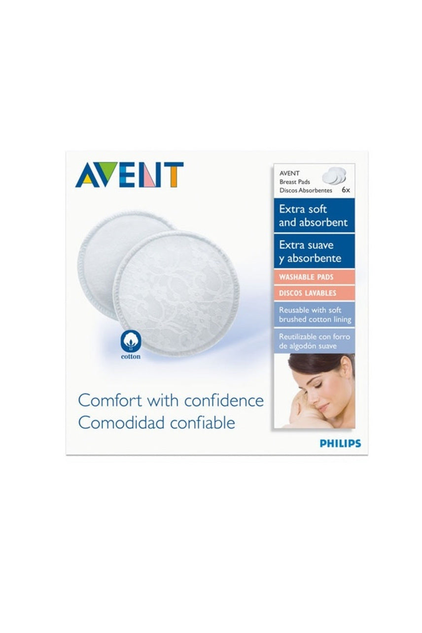 AVENT Washable Breast Pads 6pk - Life Pharmacy St Lukes