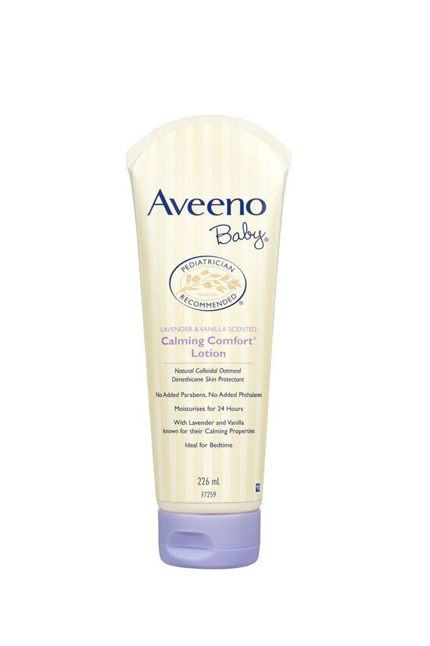 AVEENO Baby Calming Comfort Lavender & Vanilla Scented Moisturising Lotion 226mL - Life Pharmacy St Lukes