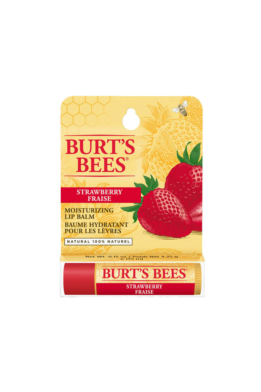BURTS Bees Strawberry Lip Balm 4.25g - Life Pharmacy St Lukes