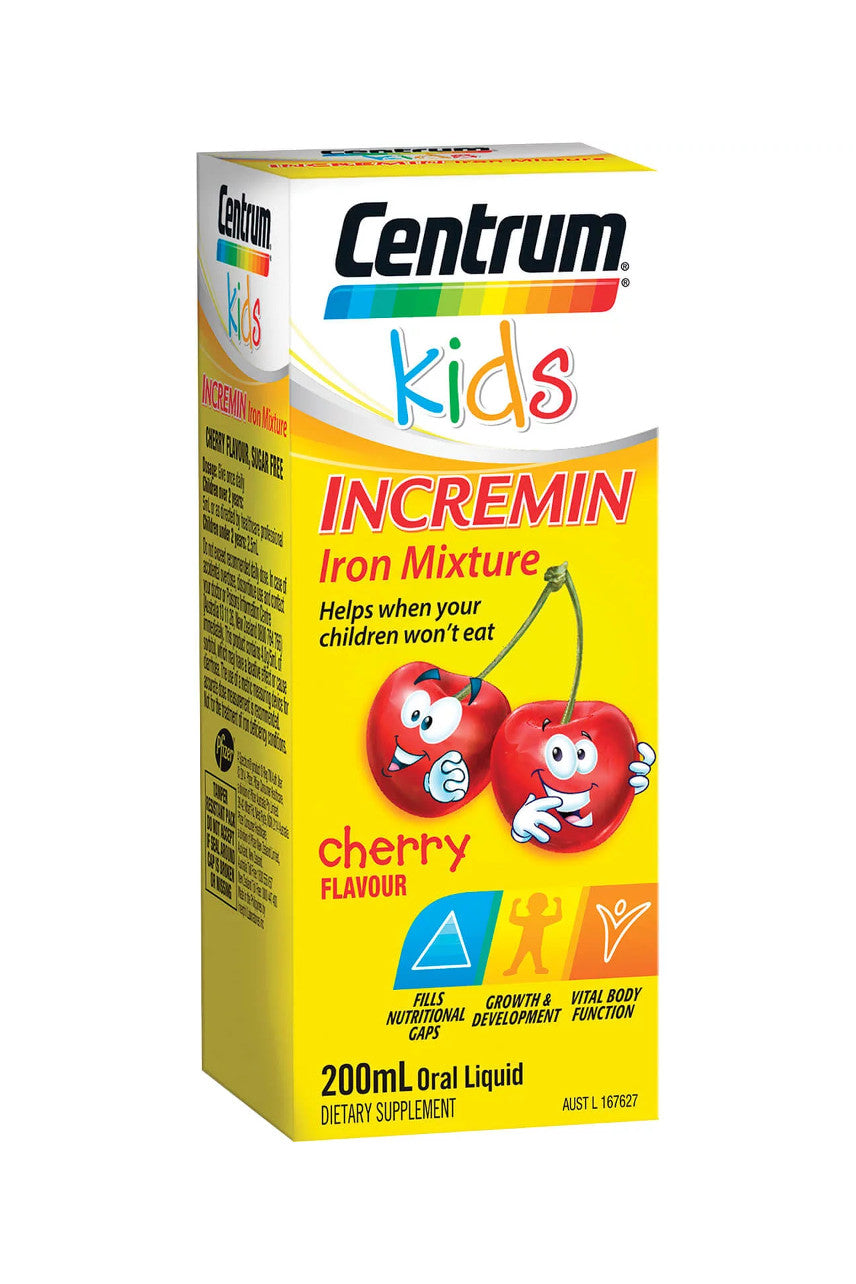 CENTRUM Kids Incremin Iron 200ml - Life Pharmacy St Lukes